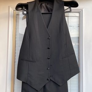 Alberto Nardoni Taupe ~ Slate ~ Brownish ~ Light Olive 3 Piece Vested 2 Buttons suits  Side Vented